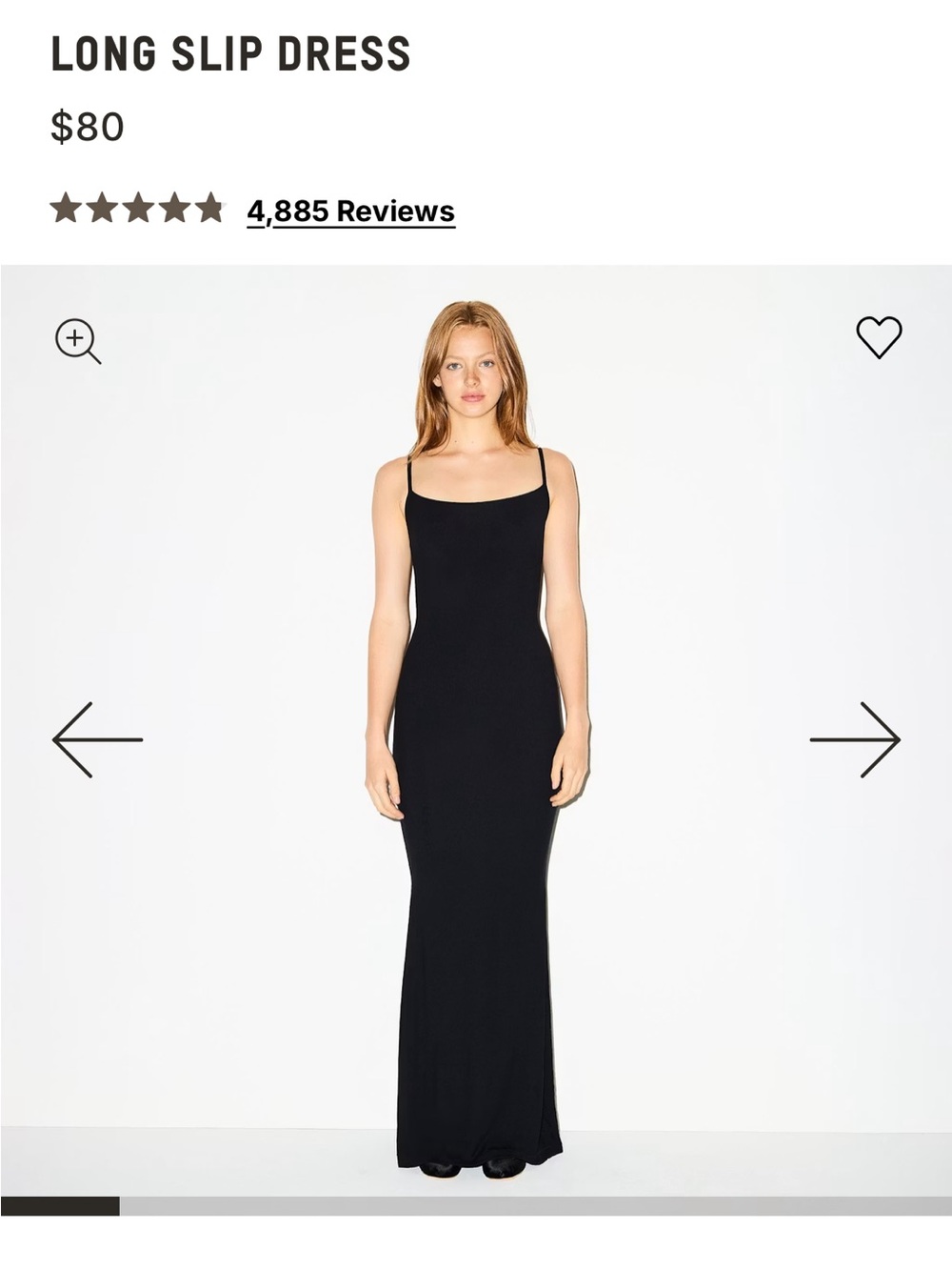 Skims soft lounge slip dress